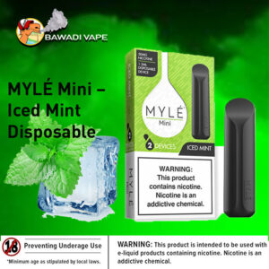 MYLÉ Mini – Iced Mint Disposable Device dubai