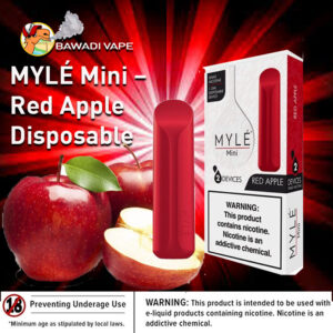 MYLÉ Mini – Red Apple Disposable Device DUBAI
