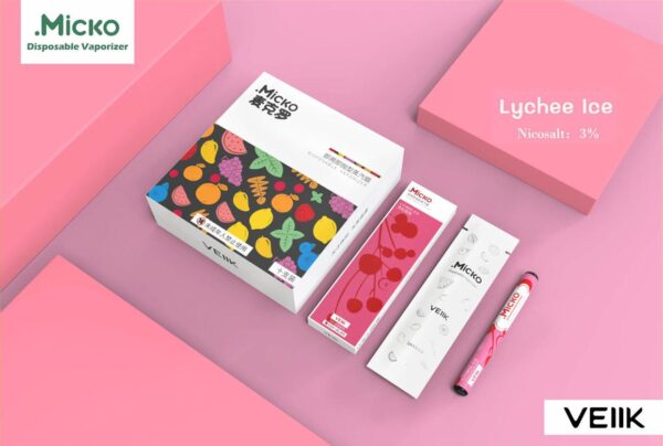 MICKO DISPOSABLE VAPORIZER - LYCHEE ICE