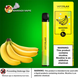 Vaporlax Mate Disposable Device Banana Ice Flavor 50mg