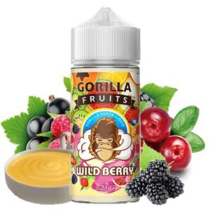 WILD BERRY BY GORILLA CUSTARD - 100ML