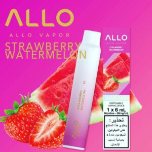 STRAWBERRY WATERMELON BY ALLO DISPOSABLE 1500 PUFFS
