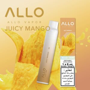 JUICY MANGO BY ALLO DISPOSABLE 1500 PUFFS