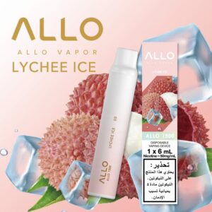 LYCHEE ICE BY ALLO DISPOSABLE 1500 PUFFS