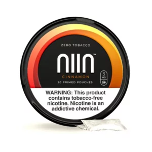 NIIN ZERO TOBACCO™ NICOTINE POUCHES – CINNAMON