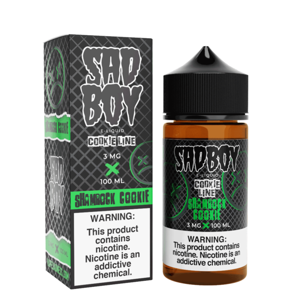 SAD BOY E-LIQUID - SHAMROCK COOKIE 100ML