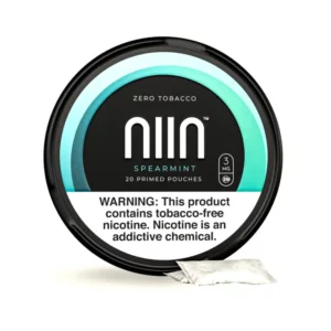 NIIN ZERO TOBACCO™ NICOTINE POUCHES – SPEARMINT