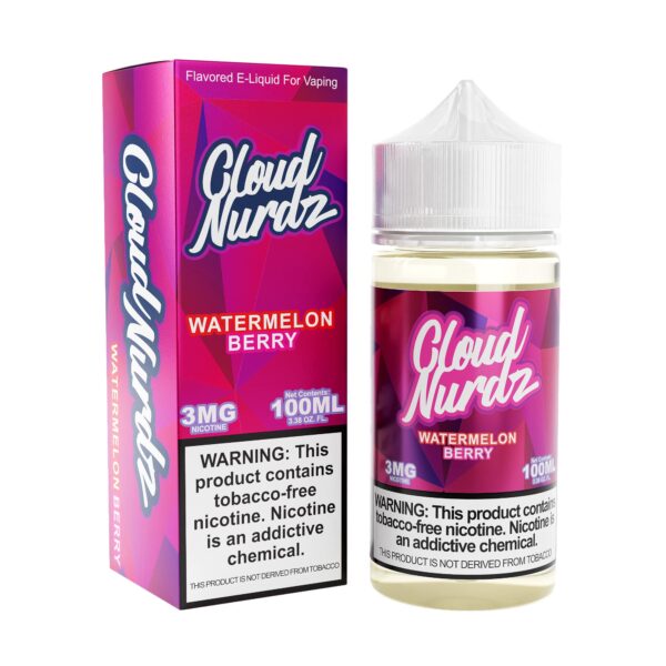 CLOUD NURDZ E-LIQUID - WATERMELON BERRY