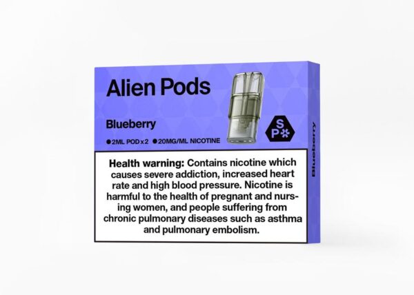 SNOWPLUS ALIEN PODS - BLUEBERRY 20MG