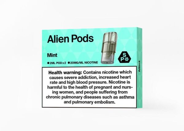 SNOWPLUS ALIEN PODS - MINT 20MG