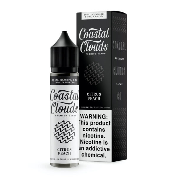 COASTAL CLOUDS E-LIQUIDS - CITRUS PEACH