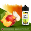 JUICE HEAD E-LIQUID – PEACH PEAR 100ML