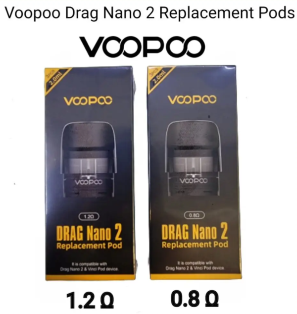 VOOPOO DRAG NANO 2 REPLACEMENT PODS