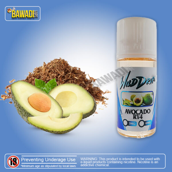 WILD DRIP E-LIQUID - AVOCADO RY4 100ML