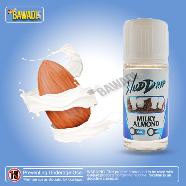 WILD DRIP E-LIQUID - MILKY ALMOND 100ML