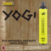 YOGI DISPOSABLE 4500 PUFFS - GRAPE ALOE ICE