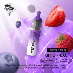 TUGBOAT EVO DISPOSABLE 4500PUFFS - PURPLE RAIN