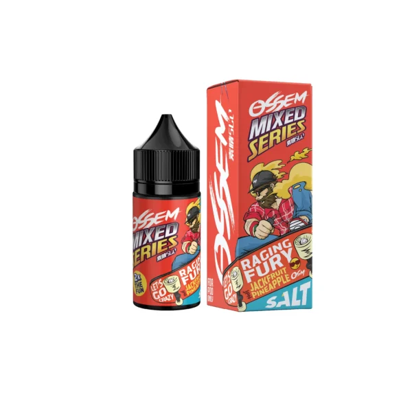 OSSEM SALT NIC MIXED SERIES - RAGING FURY 30ML