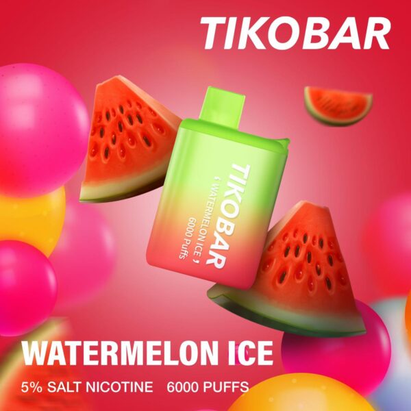 TIKO BAR DISPOSABLE 6000 PUFFS - WATERMELON ICE