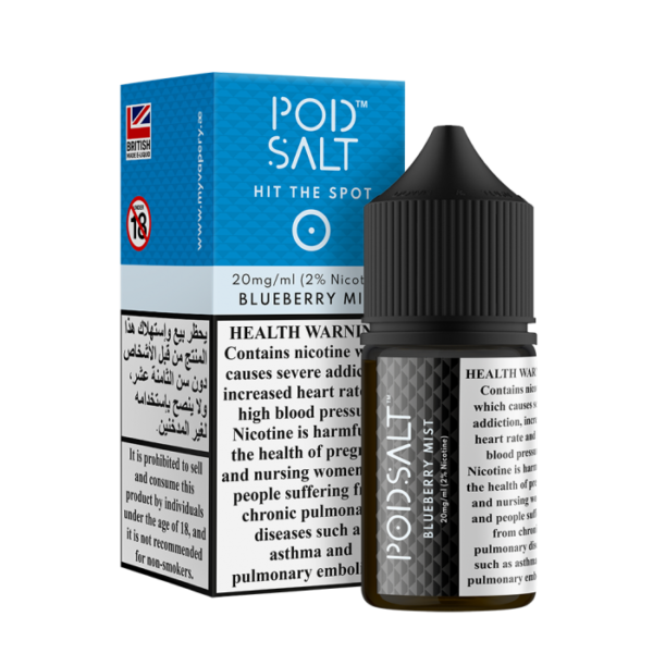 POD SALT - BLUEBERRY MIST 20MG