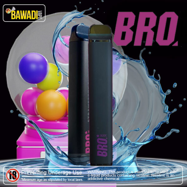 BRO SLICK 2500 PUFFS - BUBBLEGUM 20MG