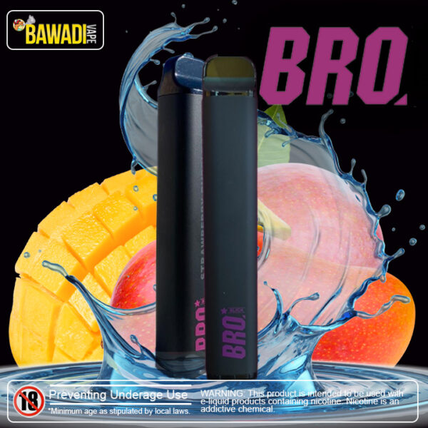 BRO SLICK 2500 PUFFS - MANGO 20MG