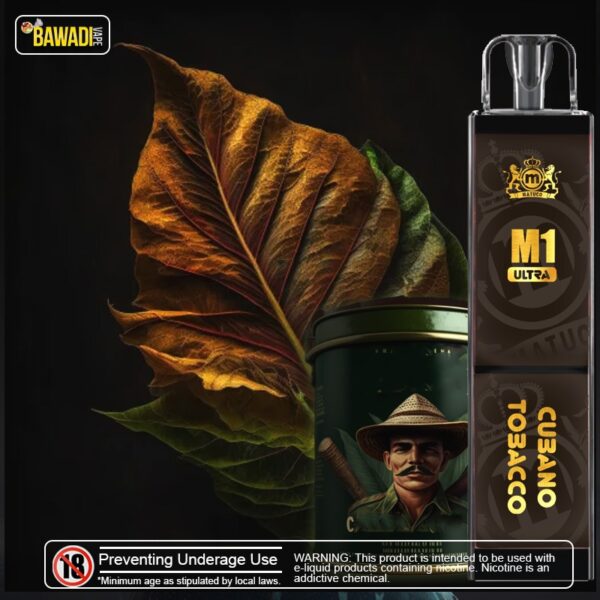 AL MATUCO DISPOSABLE 6000 PUFFS - CUBANO TOBACCO