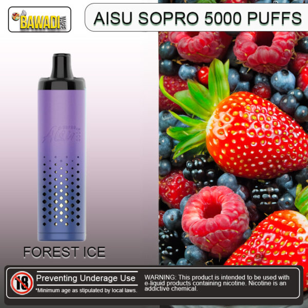 AISU SOPRO 5000 PUFFS – FOREST ICE