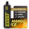 VIGORBOX DISPOSABLE 10K PUFFS - MANGO ICE