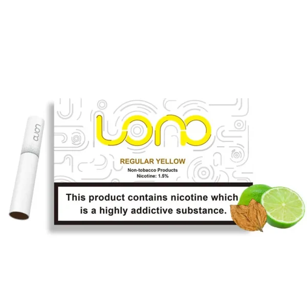 LONO NICOTINE STICKS - REGULAR YELLOW