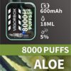 VIGORBOX DISPOSABLE 8000 PUFFS - ALOE GRAPE