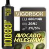 VIGORBOX DISPOSABLE 10K PUFFS - AVOCADO MILKSHAKE