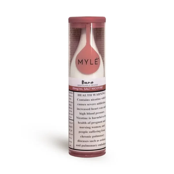 MYLE DRIP 2500 PUFFS / 20MG - BANO