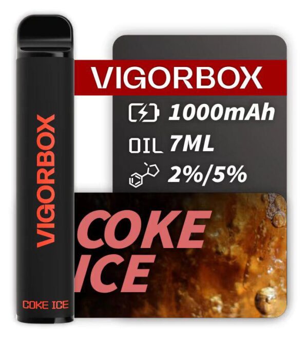 VIGORBOX 2500 PUFFS - COKE ICE