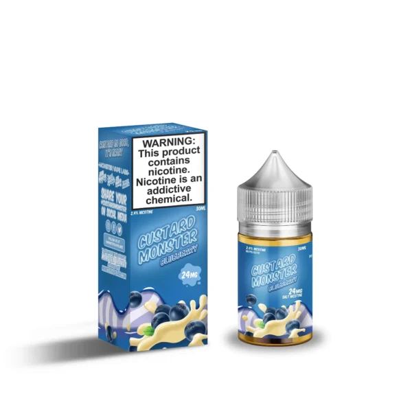 CUSTARD MONSTER SALT NIC 30ML - BLUEBERRY