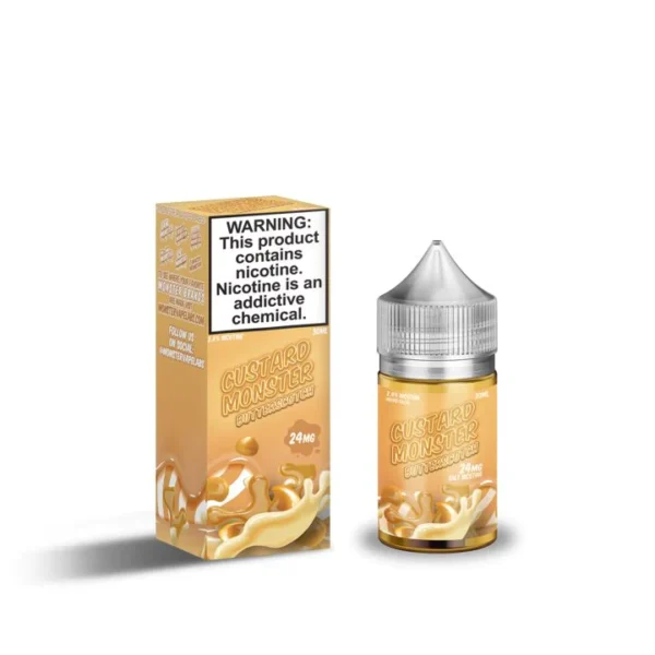 CUSTARD MONSTER SALT NIC 30ML - BUTTERSCOTCH