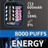 VIGORBOX DISPOSABLE 8000 PUFFS - ENERGY DRINK