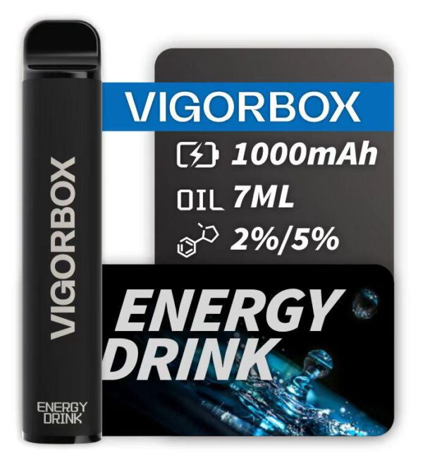 VIGORBOX 2500 PUFFS - ENERGY DRINK