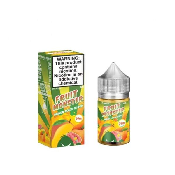 FRUIT MONSTER SALT NIC 30ML - MANGO PEACH GUAVA VAPE DUBAI