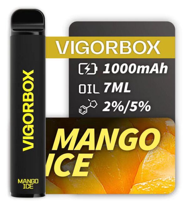 VIGORBOX 2500 PUFFS - MANGO ICE