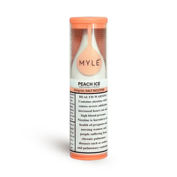 MYLE DRIP 2500 PUFFS / 20MG - PEACH ICE