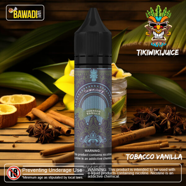 TIKIWIKI E-LIQUID – TOBACCO VANILLA