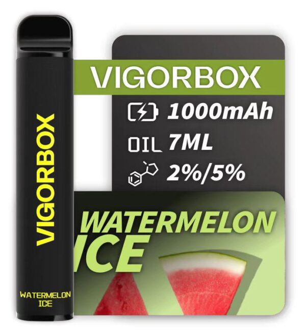 VIGORBOX 2500 PUFFS - WATERMELON ICE