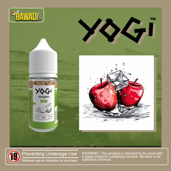 YOGI DELIGHTS SALT NIC - APPLE ICE 30ML