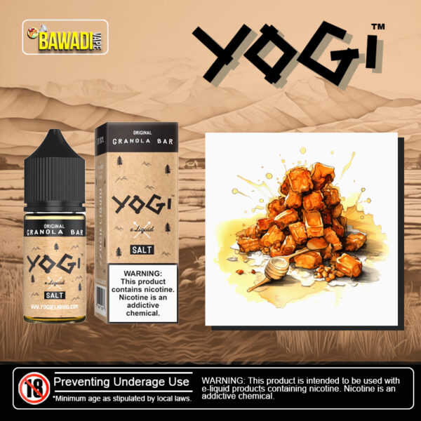 YOGI SALT NIC – ORIGINAL GRANOLA BAR 30ML