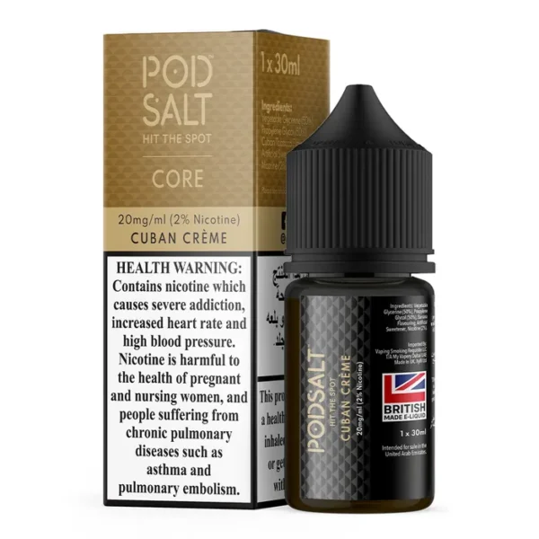 POD SALT - CUBAN CREME 20MG / 30ML