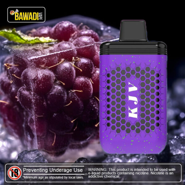 Yuoto 12000 Puffs Disposable (KJV Vape) Grape Ice