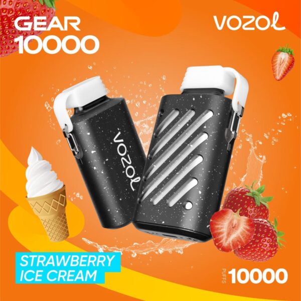 STRAWBERRY ICE CREAM VOZOL GEAR10000 Disposable vape