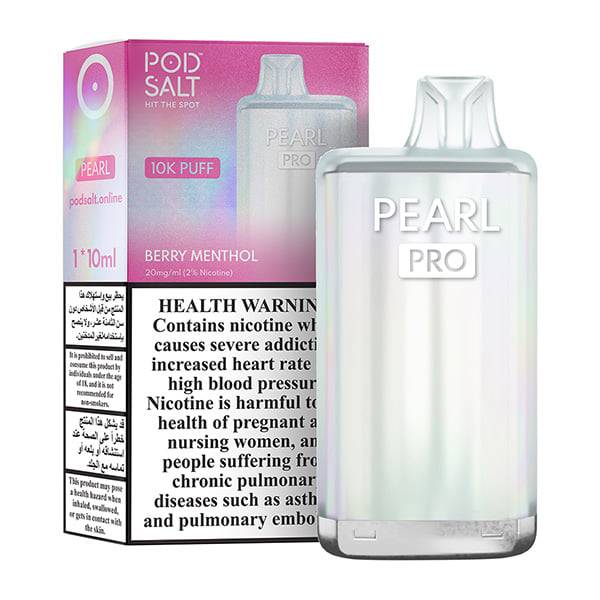 BERRY MENTHOL POD SALT PEARL PRO 10000 PUFFS