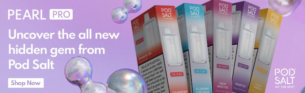 Pod Salt pearl pro disposable vape